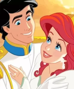 Ariel And Eric Diamond Painting