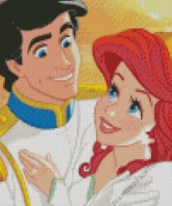 Ariel And Eric Diamond Painting