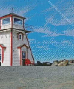 Arisaig Lighthouse Diamond Painting