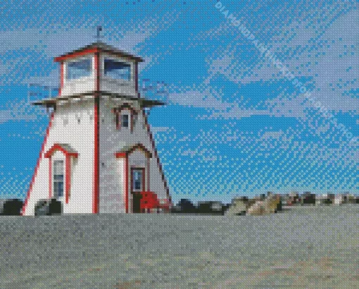 Arisaig Lighthouse Diamond Painting