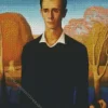 Arnold Comes Of Age By Grant Wood Diamond Painting