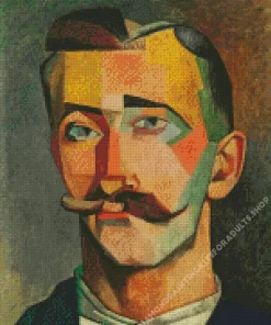 Auguste Herbin Portrait Diamond Painting