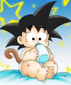 Baby Goku Diamond Painting