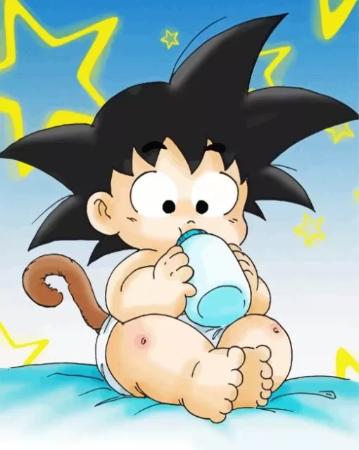 Baby Goku Diamond Painting