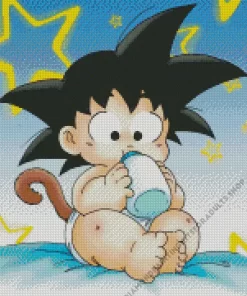 Baby Goku Diamond Painting