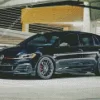 Black VW Golf GTI Sport Car Diamond Painting