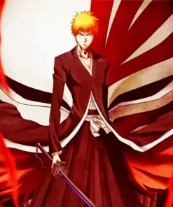 Bleach Anime Ichigo Character Diamond Painting