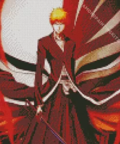 Bleach Anime Ichigo Character Diamond Painting