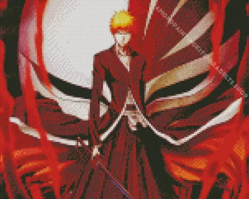 Bleach Anime Ichigo Character Diamond Painting