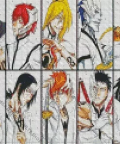 Bleach Arrancar Numbers Diamond Painting