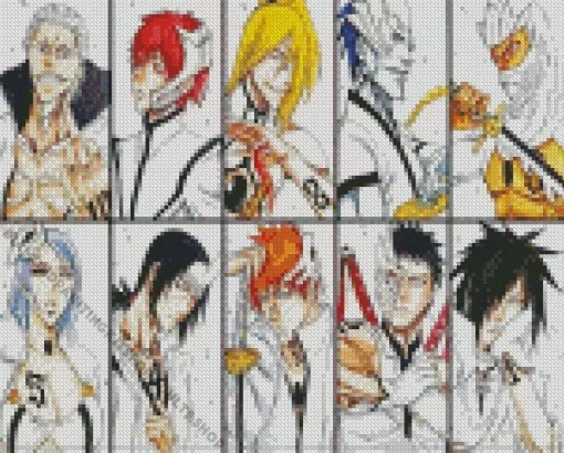 Bleach Arrancar Numbers Diamond Painting