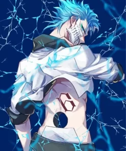 Bleach Grimmjow Number 6 Diamond Painting