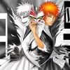 Bleach Ichigo Half Hollow Art Diamond Painting