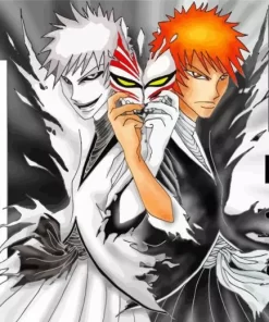 Bleach Ichigo Half Hollow Art Diamond Painting