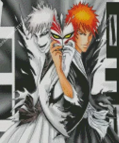 Bleach Ichigo Half Hollow Art Diamond Painting