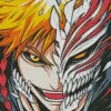 Bleach Ichigo Half Hollow Diamond Painting