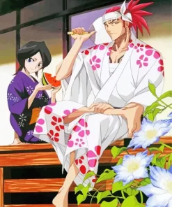 Bleach Rukia And Her Husband Diamond Painting