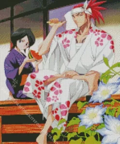 Bleach Rukia And Her Husband Diamond Painting