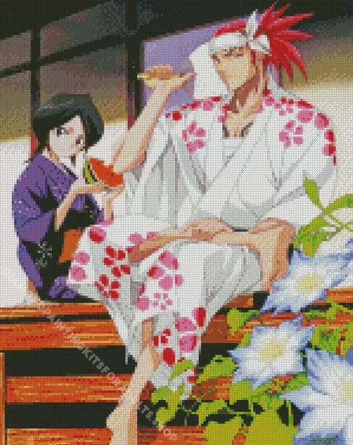 Bleach Rukia And Her Husband Diamond Painting