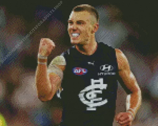 Carlton Football Diamond Painting