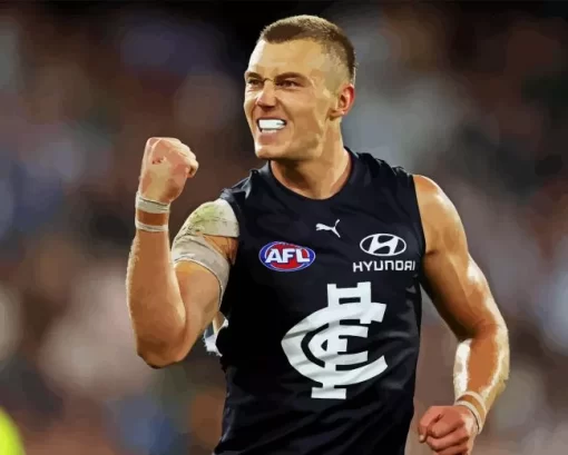 Carlton Football Diamond Painting