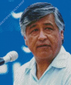 Cesar Chavez Diamond Painting