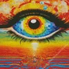 Colorful Eye Poster Diamond Painting