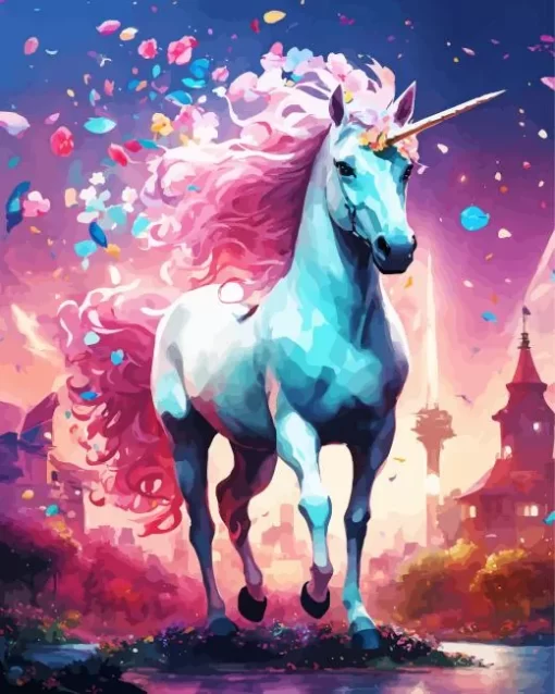 Cool Fabulous Unicorn Diamond Painting