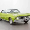 Cool Green Malibu Car Diamond Painting