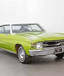 Cool Green Malibu Car Diamond Painting