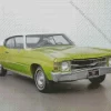 Cool Green Malibu Car Diamond Painting