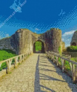 Corfe Castle Diamond Painting