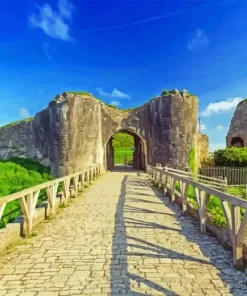 Corfe Castle Diamond Painting