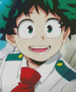 Deku Smiling Art Diamond Painting