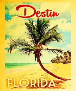 Destin Florida Poster Diamond Painting