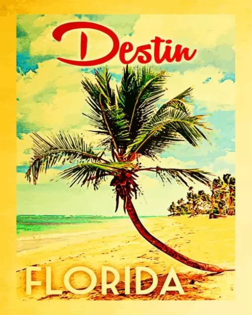 Destin Florida Poster Diamond Painting