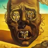 Face Of War Salvador Dali Diamond Painting