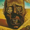 Face Of War Salvador Dali Diamond Painting