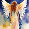 Faceless Angel Diamond Painting