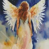 Faceless Angel Diamond Painting