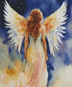 Faceless Angel Diamond Painting