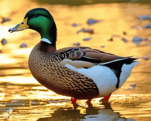 Female Mallard Art Diamond Painting