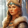 Female Warewolf Diamond Painting