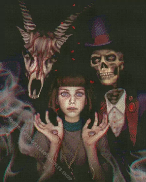 Fran Bow Diamond Painting