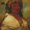 George Catlin Diamond Painting