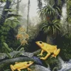 Golden Poison Dart Frogs Diamond Painting