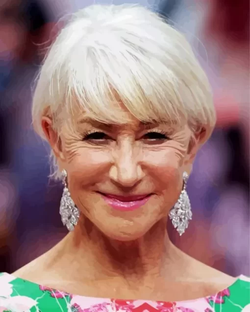 Helen Mirren Diamond Painting