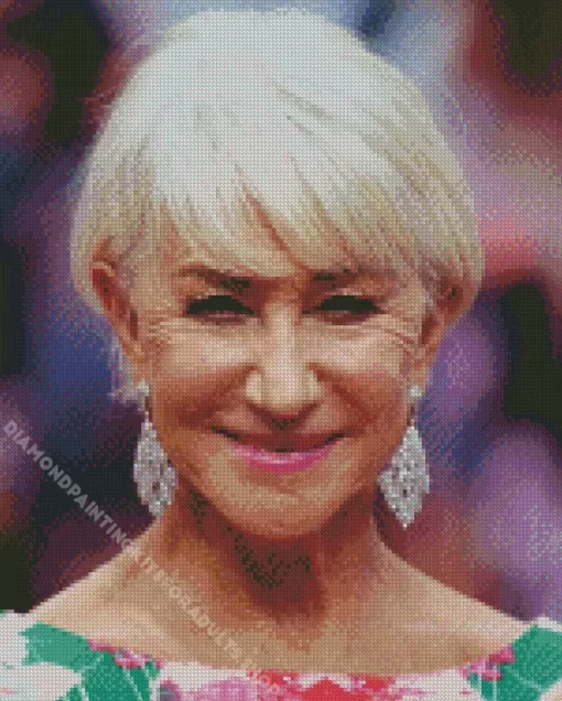 Helen Mirren Diamond Painting