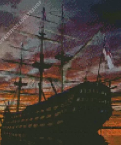 HMS Victory Diamond Painting