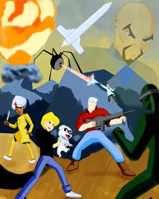 Jonny Quest Diamond Painting